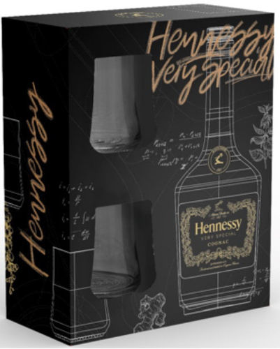Picture of Hennessy VS With 2 Glasses